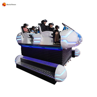 Simulatore della macchina del cinema di realtà virtuale della famiglia 9d dei sedili dell'attrezzatura 6 di idee di piccola impresa