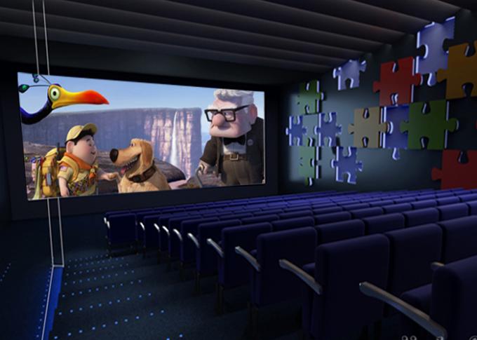 Cinema elettrico 4D di grande alta definizione con la sedia di moto 0