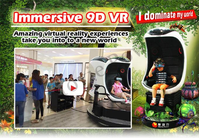 La realtà virtuale stupefacente sperimenta il simulatore del cinema 12D con una scena di 360 gradi 0