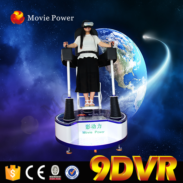 Cinema mobile 9d di esperienza interattiva di realtà virtuale che sta sul simulatore di 9d Vr 0