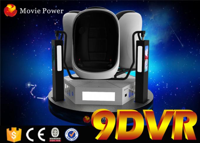 Con il simulatore divertente del cinema di moto di spettacolo dei bambini dei cinema di azione di tecnologia 9d di Ciao-Tecnologia VR 0