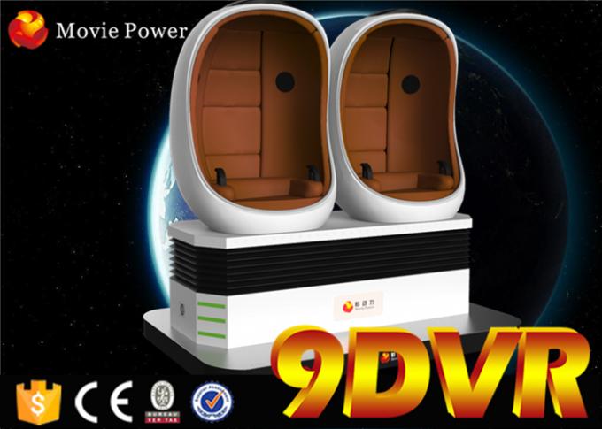 360 cinema visivo del mondo 9d Vr di realtà virtuale di grado con 1 macchina del gioco dei bambini di Seat con i giochi interattivi 0