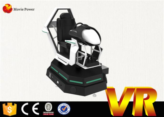 Simulatore smontabile dei giochi dell'automobile di Vr della vettura da corsa 9d del cinema pazzo di realtà virtuale 0