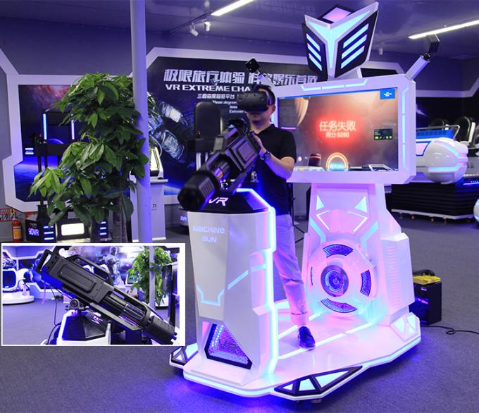 macchina del gioco di battaglia della fucilazione del parco di divertimenti HTC Vive dello spazio del camminatore di Gatling del supporto di 9d VR 0