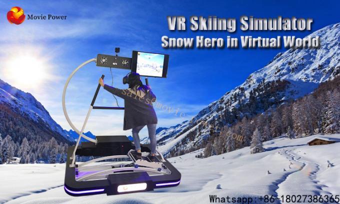 Avventuri i dispositivi del simulatore di corsa con gli sci di 9D Vr/gioco di realtà virtuale 0