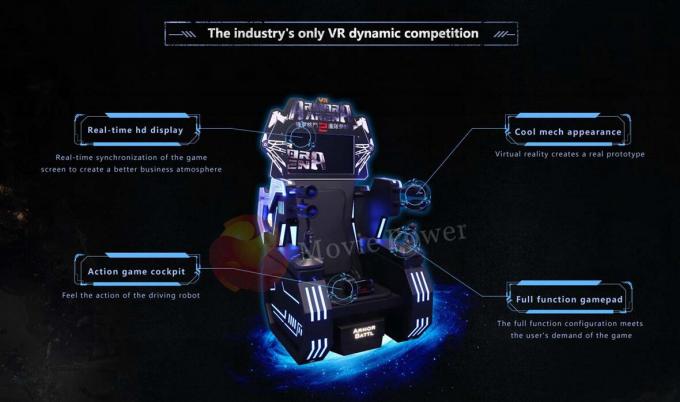Il simulatore Mech della macchina VR del gioco del parco di divertimenti 9D ha collaborato il combattimento di Vr 1