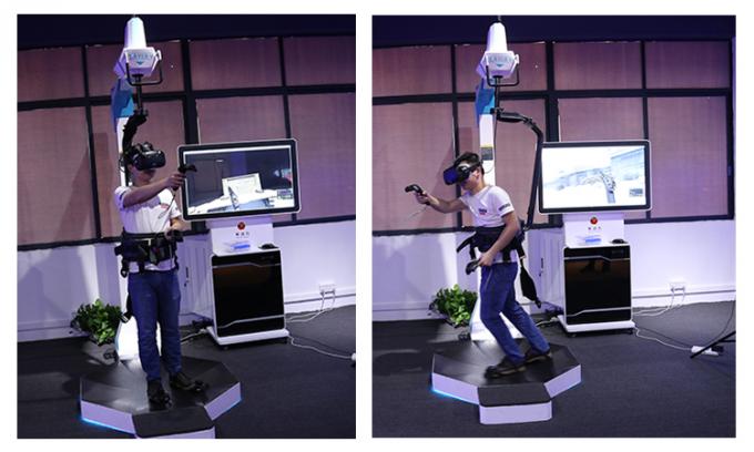 Pedana mobile di realtà virtuale di Immersive 7D Deutschland/fucilazione libera che esegue il simulatore del camminatore di VR 0