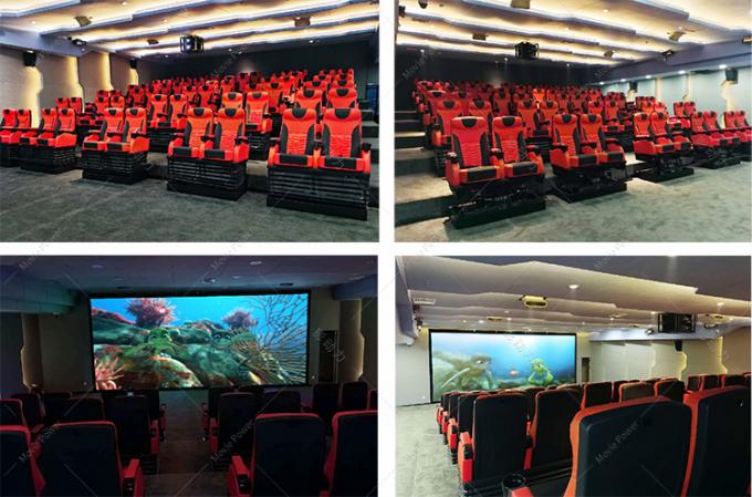 Simulatore commerciale del teatro dei sistemi del cinema 5d di fonte dinamica di Immersive 1