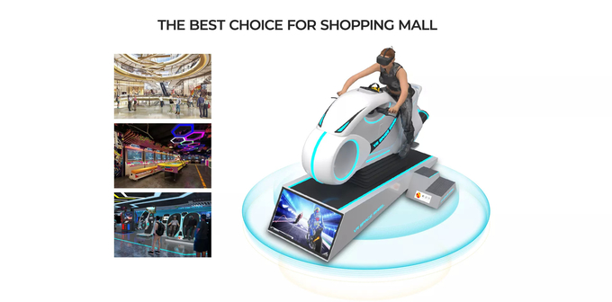 Parco di divertimenti dell'interno fresco 9D VR che corre la ruota dello spazio di realtà virtuale del simulatore 4