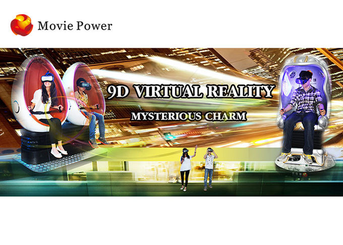 Cinema virtuale dinamico 0.96*0.96*1.85m di realtà virtuale della spaccatura 9d dell'occhio 1