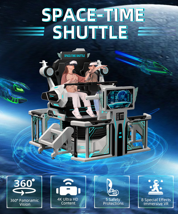 Shopping Mall 9d Vr Cinema Realtà virtuale Monterey Indoor Games 360 Chair Simulator Machine 0