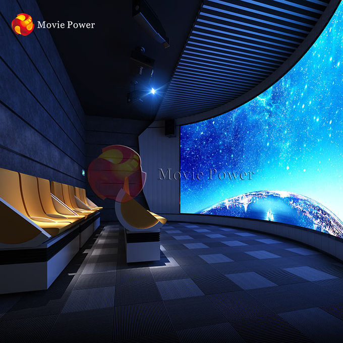 200 realtà virtuale del teatro del simulatore 4D del cinema dei sedili 9d 0