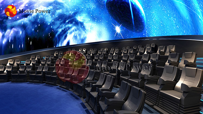 Simulatore pieno interattivo del cinema di potere di film del cinema di Seat 5D di moto 0